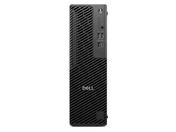 Front. Dell - Dell Pro Max FCS1250 - Intel Core Ultra 9 285 - 32 GB - 1 TB SSD - Windows 11 Pro - NVIDIA RTX 2000 16 GB - 360W - Black.