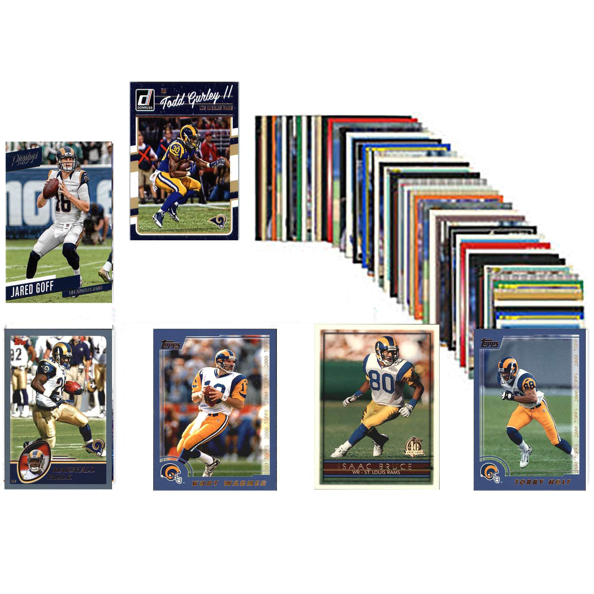 C&I Collectibles - Los Angeles Rams Trading Card 50-Count Set - Multicolor price history on PriceWatchPro