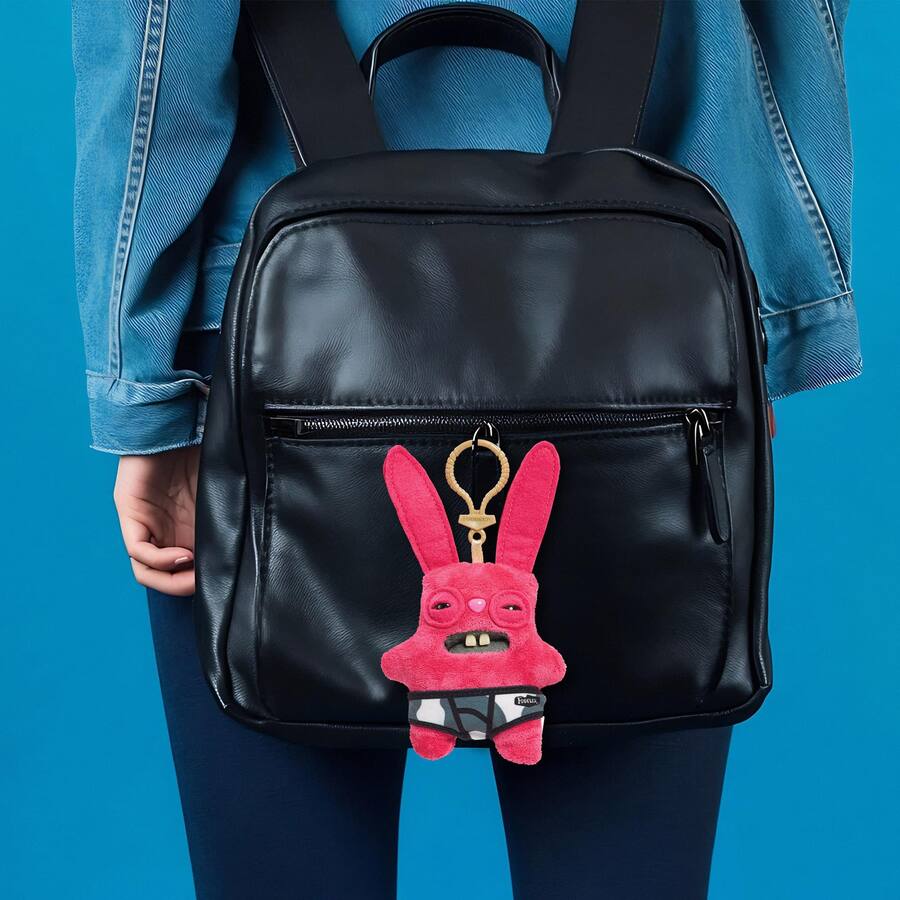 ZURU Fugglers 5 Inch Plush Clip On | Rabid Rabbit Pink 15705D - Best Buy