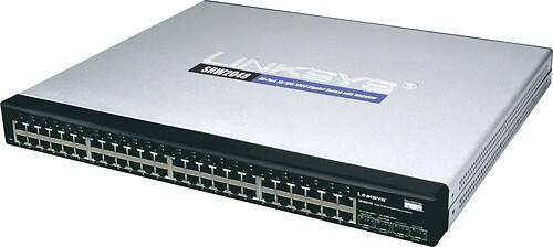 Angle Standard. Cisco - 48-Port 10/100/1000 Gigabit Switch.