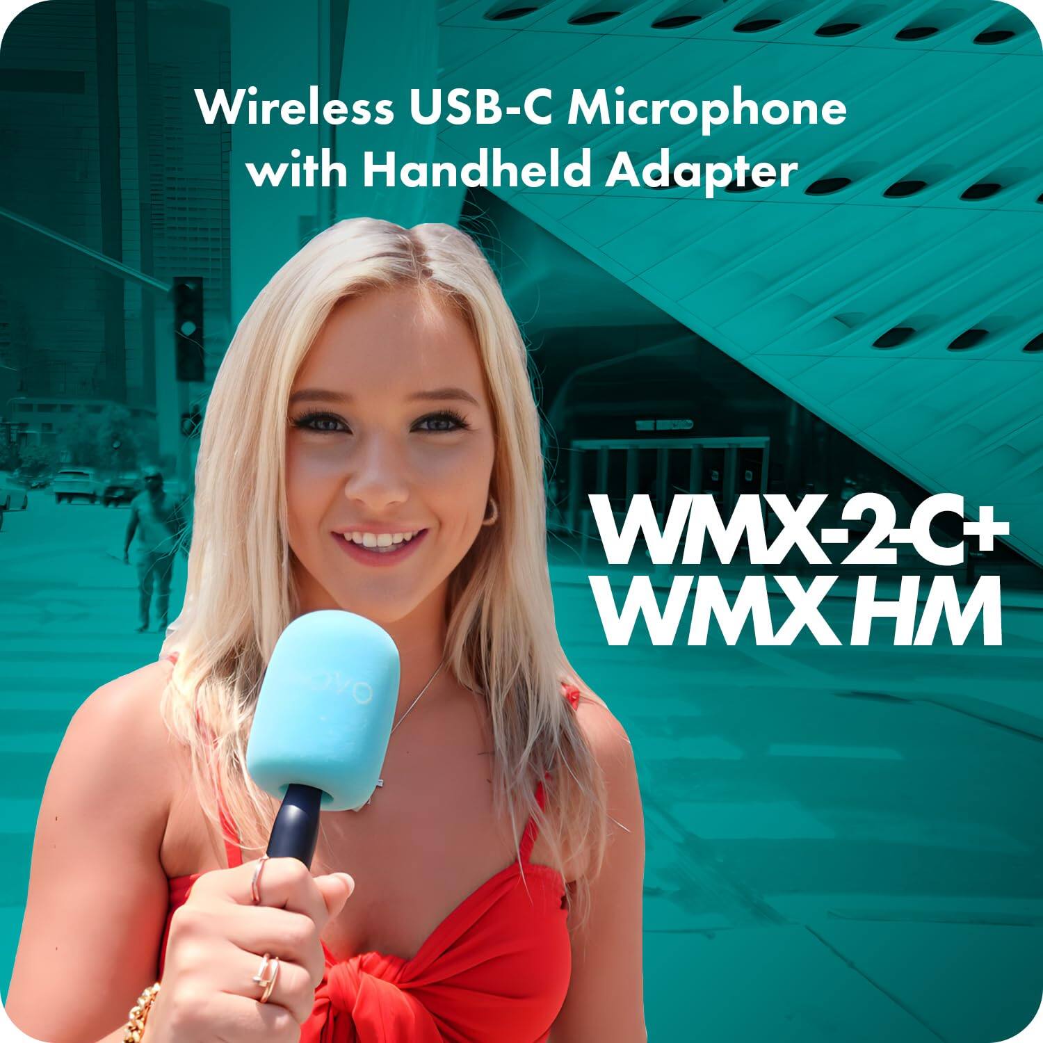 Wireless USB-C Microphone with Handheld Adapter

WMX-2C+ WMXHM