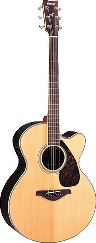 Best Buy: Yamaha 6-String Medium Jumbo Acoustic/Electric Guitar Natural ...