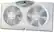 Angle Standard. Bionaire - Twin Window Fan - White.