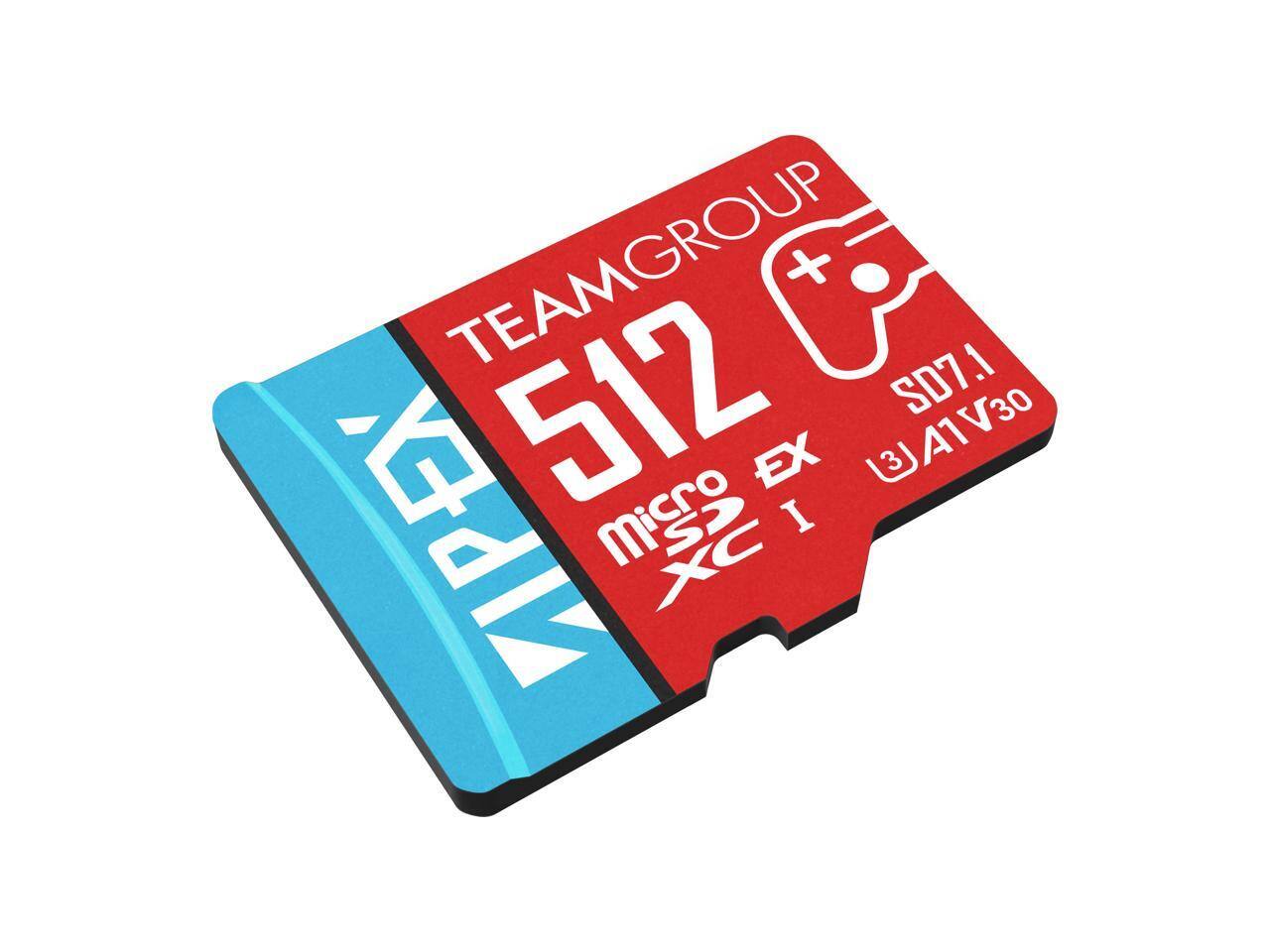 TEAMGROUP  
512GB  
MicroSDXC I  
SD7.1  
13A1V30