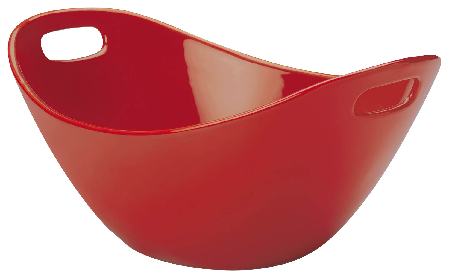 1set New Plastic Bowl With Handle 4pcs Salad Bowl Set. Large Size