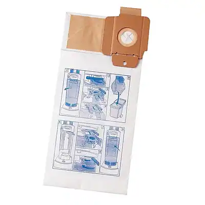 Front. Janitized - Filter Bag For NSS Pacer Models 112 - 115UE Vacuum Cleaner - Blue.