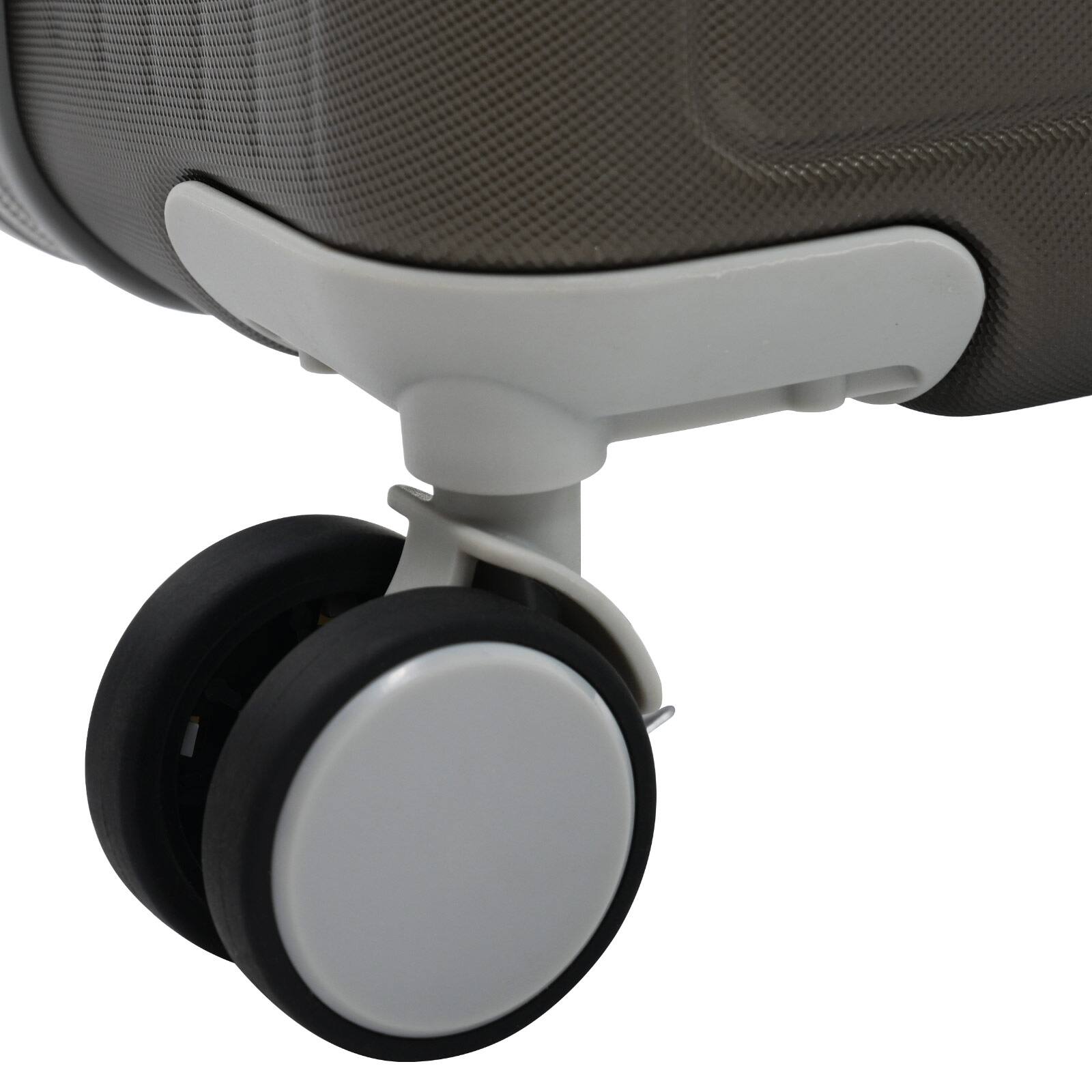 Alt View 8. Chateau Abodes - Luggage Set 3 Piece, Lightweight Hardside Travel Suitcases with Spinner Wheels and TSA Lock (20"/24"/28") - Bronze Golden.