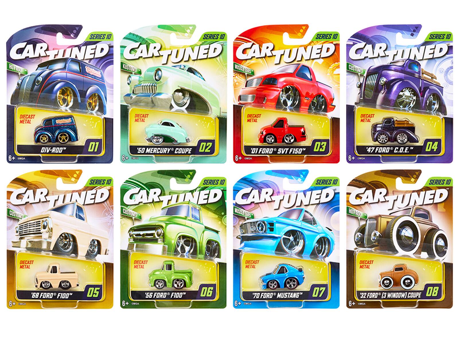 Car Tuned - "Mainline" 2026 Series 10 Set of 8 Pieces Diecast Model Cars by CarTuned