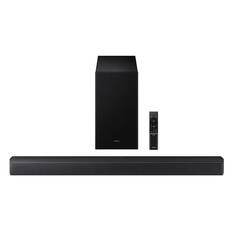 Front. Samsung - HW-B620F 3.1 Channel Soundbar with Subwoofer, 300 Watts power, Voice enhance mode, Game mode, HDMI ARC - Black.