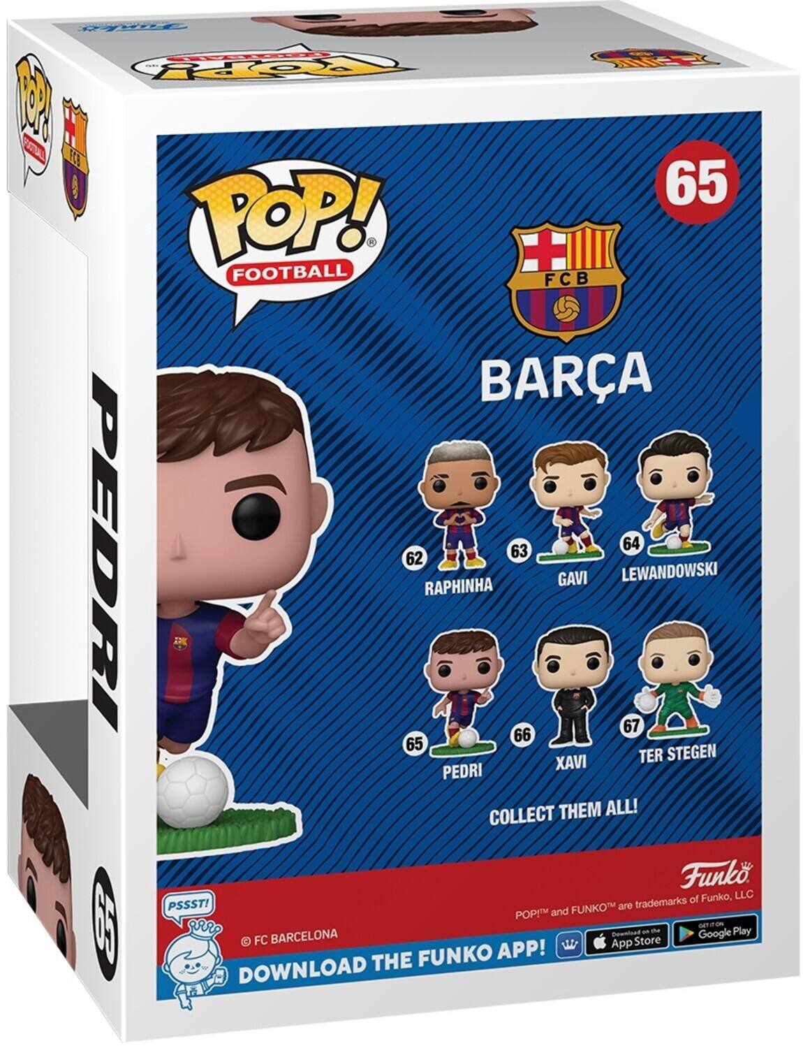 Funko POP! SPORTS: European Football League: Barcelona Pedri