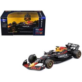 Red Bull Racing RB21 #1 "F1 World Championship" (2025) with Display Case "Race" Series 1/43 Diecast Model Car by Bburago