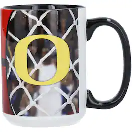 Indigo Falls - Oregon Ducks 15oz. Basketball Mug - Multicolor