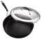 Circulon - Elite 12" Covered Deep Skillet - Charcoal-Angle_Standard