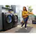 Alt View 4. GE - 7" RightHeight Riser - Laundry Pedestal for Select Washers and Dryers - Carbon Graphite.
