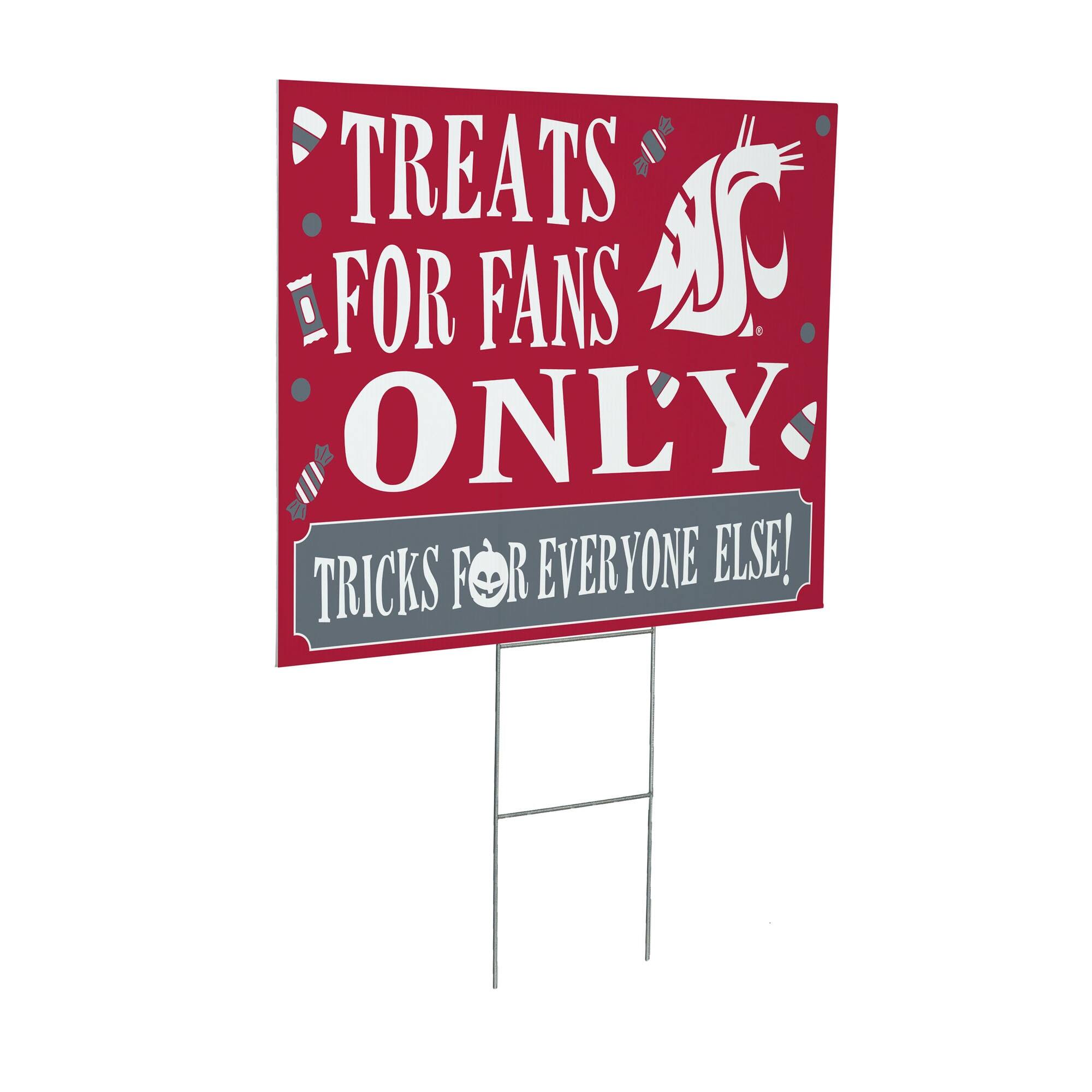 TREATS FOR FANS ONLY  
TRICKS FOR EVERYONE ELSE!