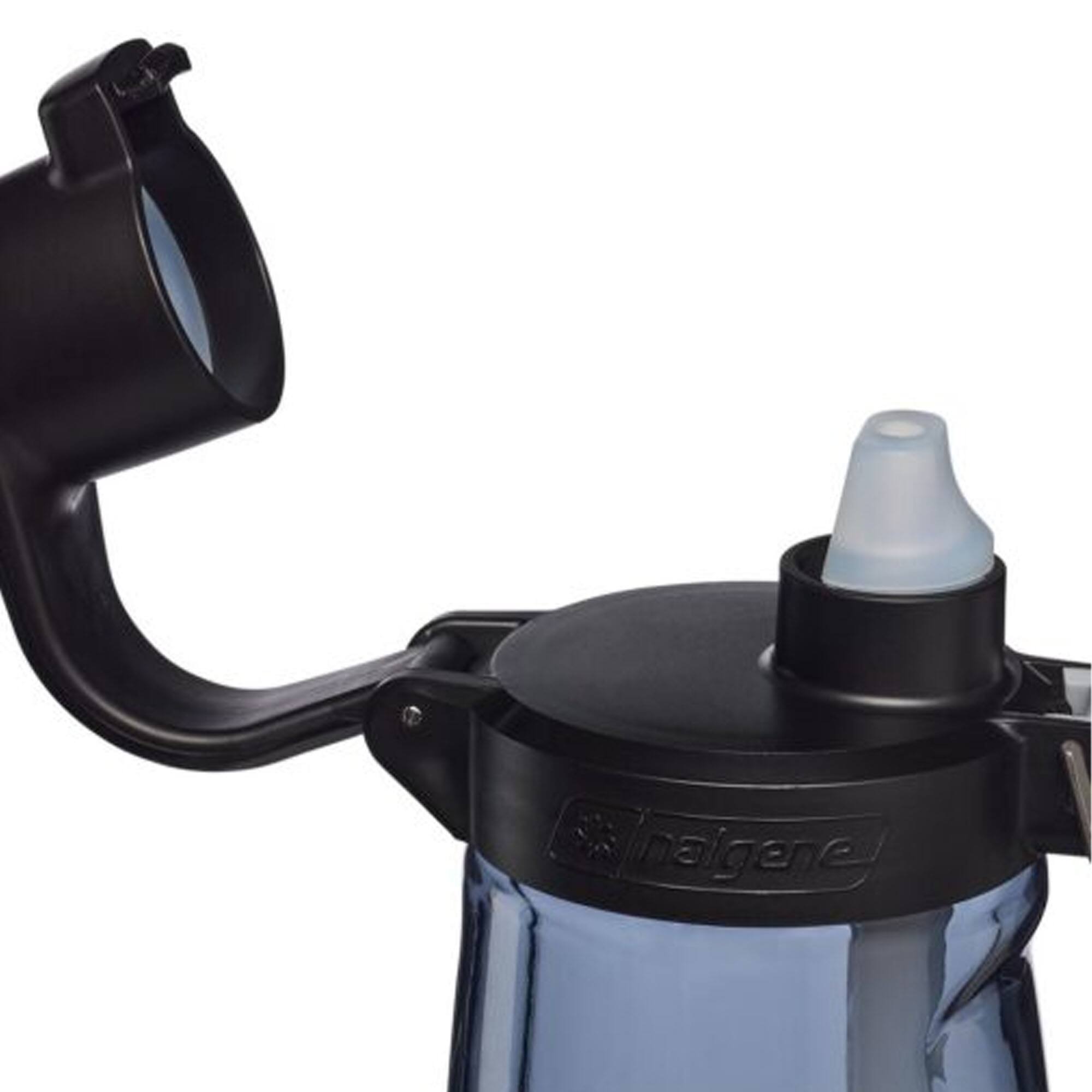 Alt View 3. Nalgene - Nalgene Sustain 24 oz. FreshFlow Straw Bottle, Gray - Gray.