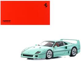 Ferrari F40 1/18 Diecast Model Car by Kyosho - Mint Green