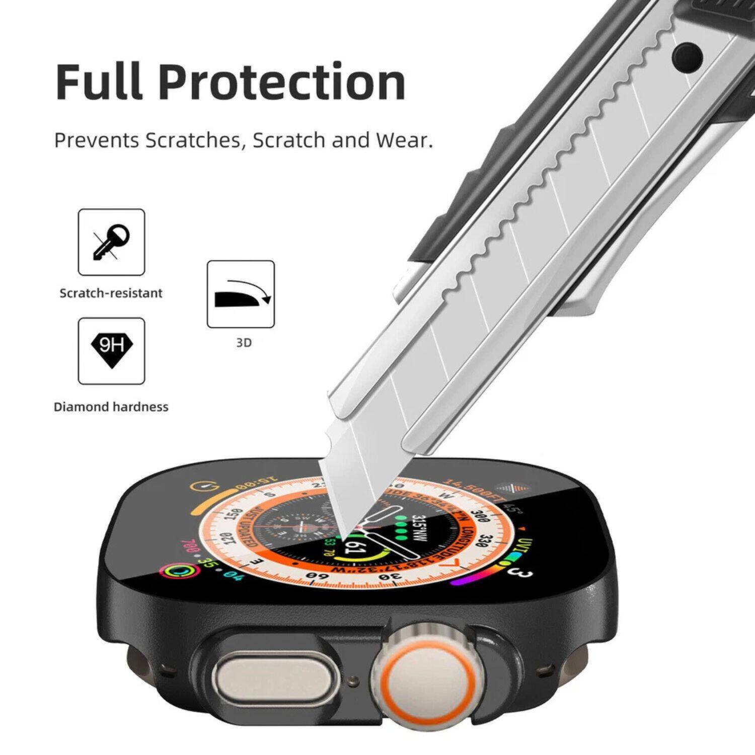 Full Protection  
Prevents Scratches, Scratch and Wear.  

Scratch-resistant  
9H  
3D  
Diamond hardness