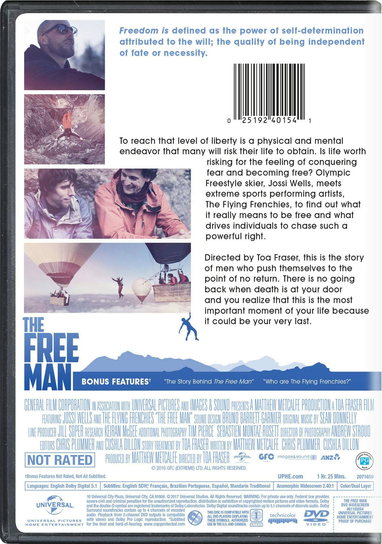 Angle. The Free Man   - DVD.