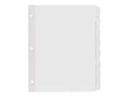 Avery - Big Tab Printable Paper Dividers with Labels, 8 Tabs, 20 Sets/Pack - White