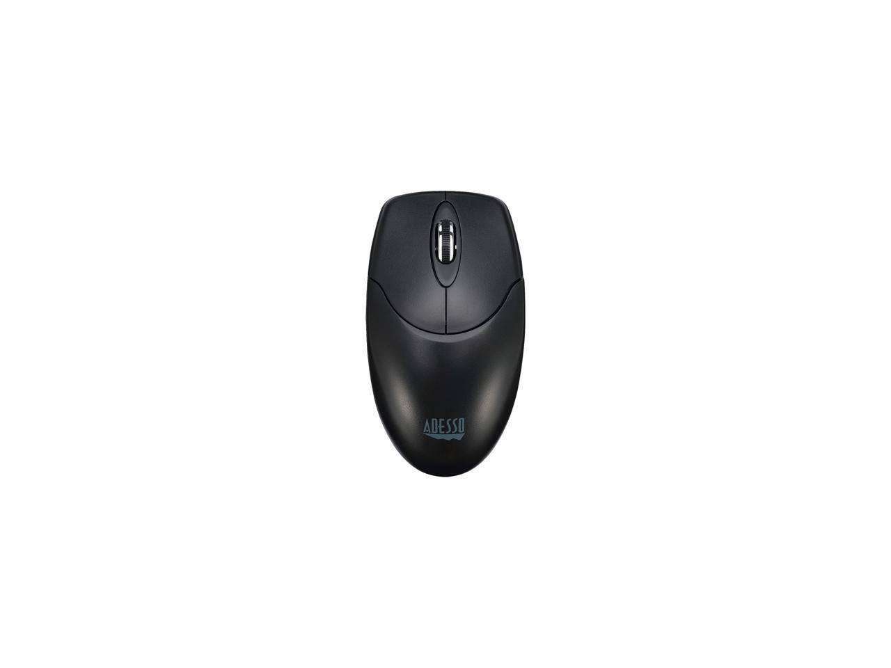 Alt View 4. Adesso - Adesso WKB1330CB 2.4 GHz Frequency 30 ft. Range Wireless Desktop Keyboard and Mouse Combo - Black - Black.