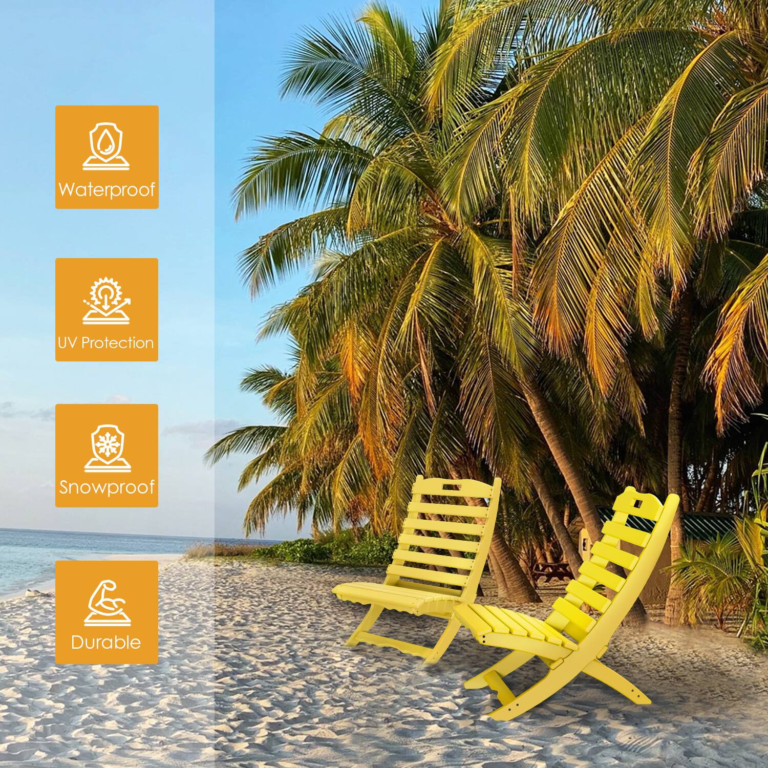 Waterproof  
UV Protection  
Snowproof  
Durable