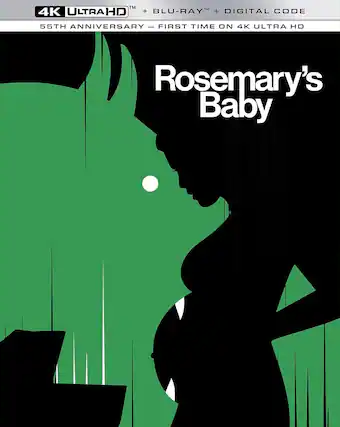 Front. Rosemary's Baby - 4K Blu-Ray.