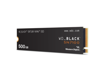 Western Digital WD_BLACK SN7100 M.2 2280 500GB PCI Express 4.0 x4 Western Digital WD_BLACK SN7100 M.2 2280 500GB PCI Express 4.0 x4