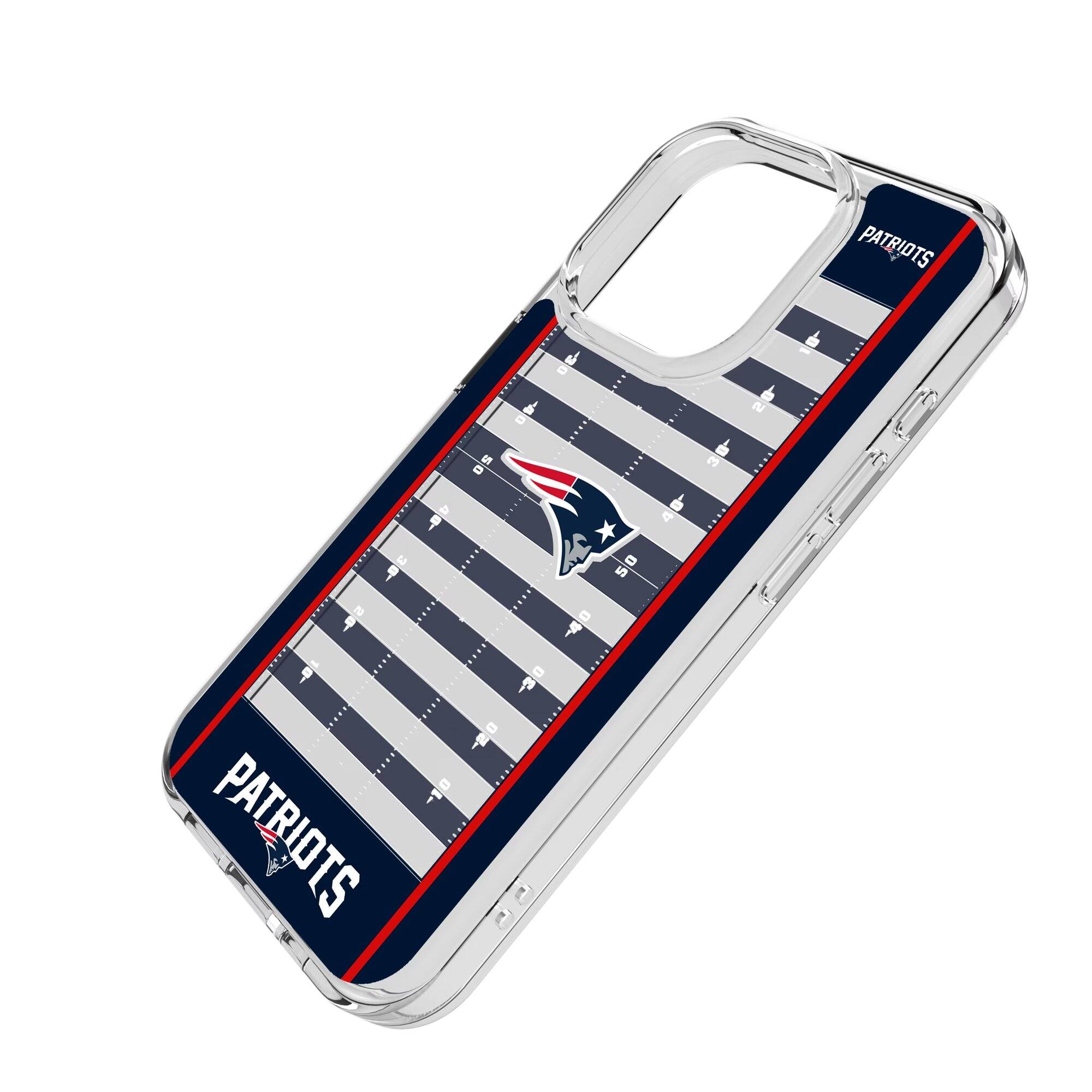 Keyscaper NFL New England Patriots iPhone Clear Field Design Case 14 ...