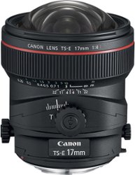 Canon - TS-E17mm F4L Tilt-Shift Lens - Black - Front_Zoom