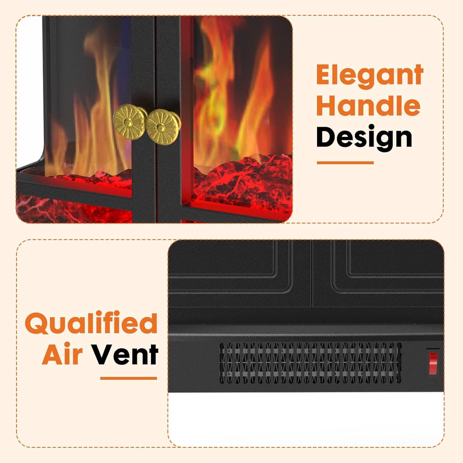 Elegant Handle Design

Qualified Air Vent