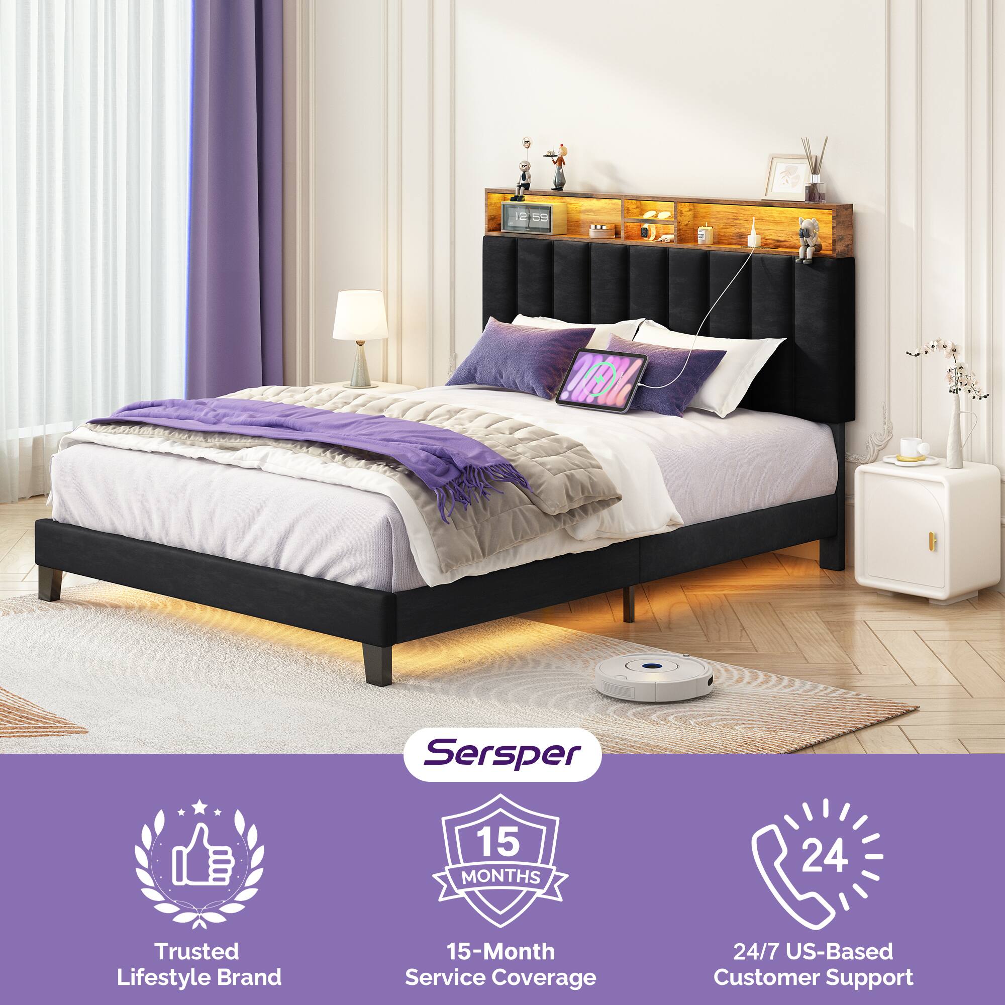 Sersper
- Trusted Lifestyle Brand
- 15-Month Service Coverage
- 24/7 US-Based Customer Support