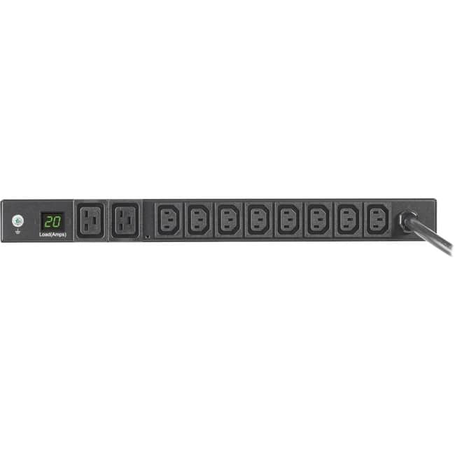 Tripp Lite - by Eaton PDU 3.7kW 208/230V Single-Phase Local Metered PDU - 8 C13 & 2 C19 Outlets L6-20P Input 6 ft. Cord 1U - White price history on PriceWatchPro