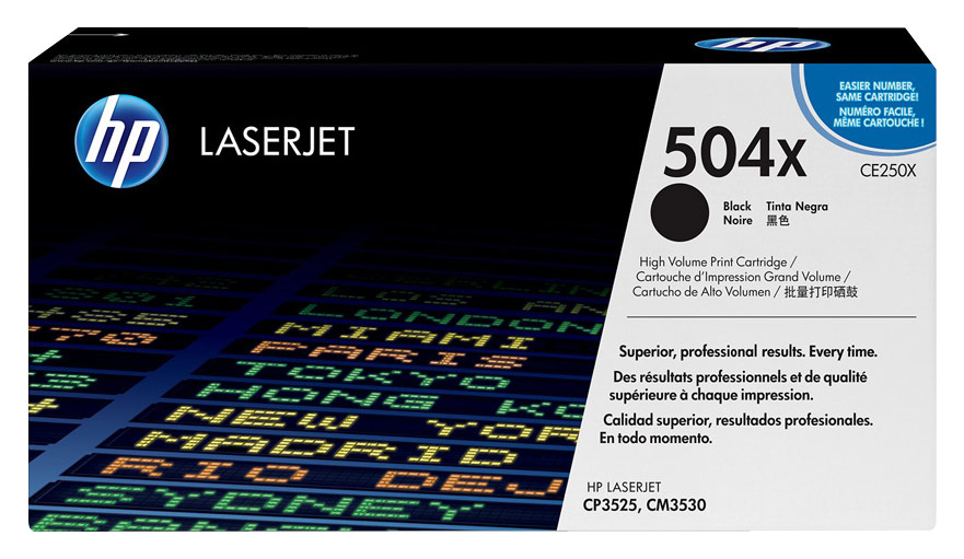 NEW GENUINE HP Laserjet Cyan Toner Print Cartridge CE251A 504A OPEN BOX