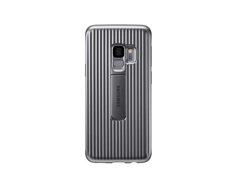Samsung - Galaxy S9 Protective Standing Cover I Color: - Silver