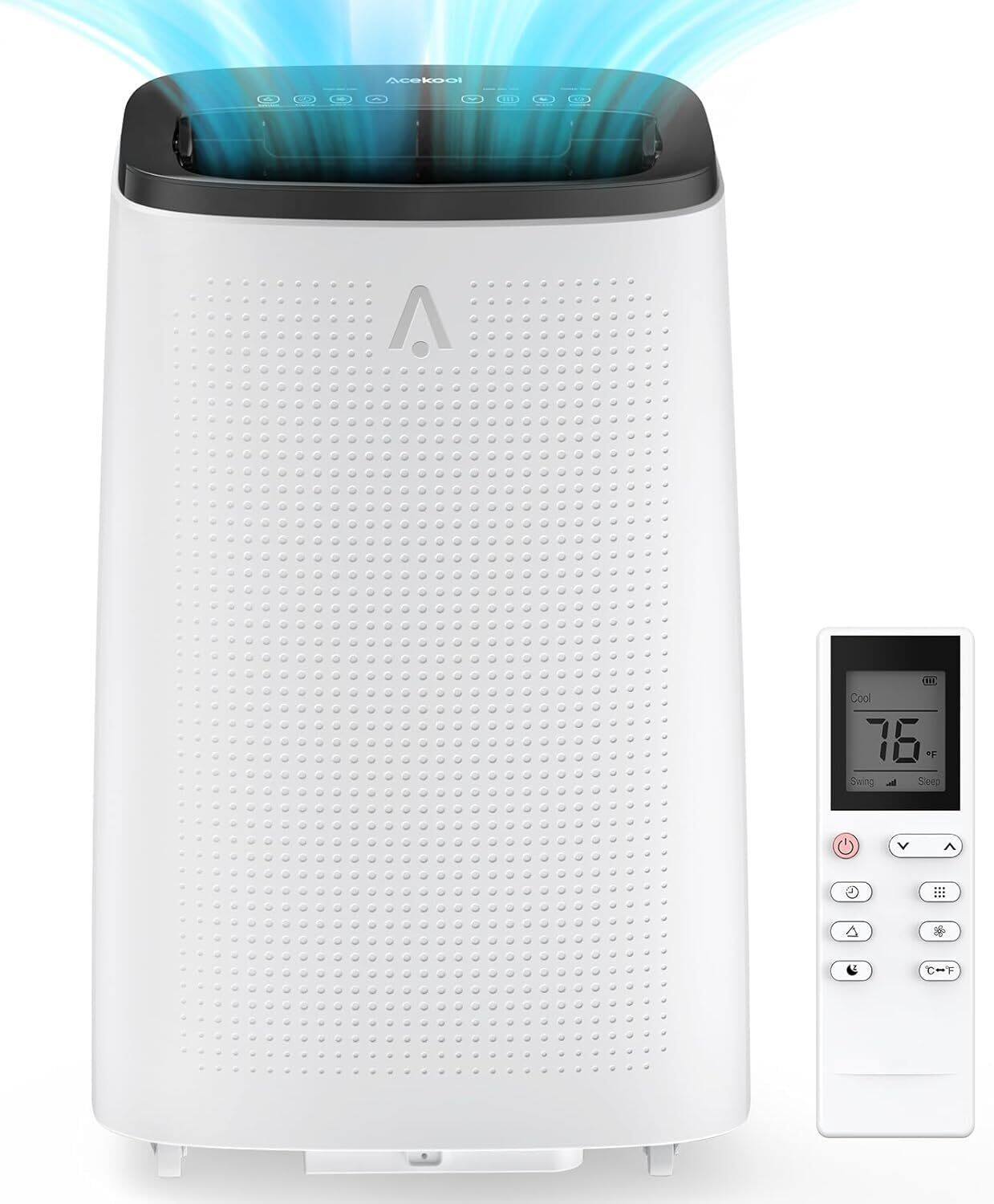 Acekool is a cool 16" fan with swing and sleep modes.