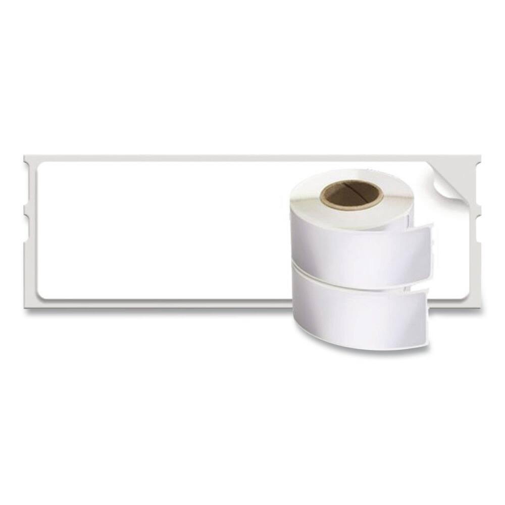 Left. DYMO - DYMO 30252 LabelWriter 1.12 in. x 3.5 in. Address Labels - White (2/Box) - White.