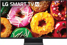 Front. LG - 24" Class LB70 Series Full HD Smart webOS TV (2026).