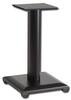Sanus - Natural 18" Speaker Stands (Pair) - Black-Front_Standard