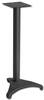 Sanus - Euro Speaker Foundations Bookshelf Speaker Stands (Pair) - Black-Front_Standard