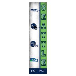 Fan Creations - Seattle Seahawks 6" x 24" Progression Wood Sign - Multicolor