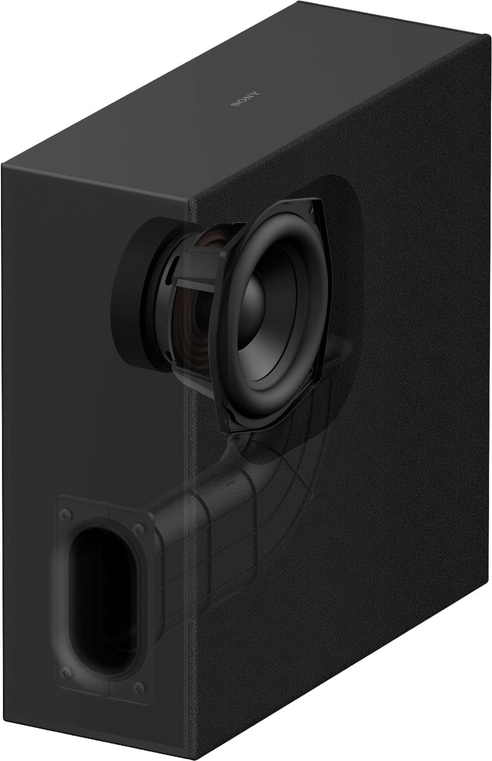 Alt View 2. Sony - BRAVIA Theater Sub 7 Wireless Subwoofer - Black.