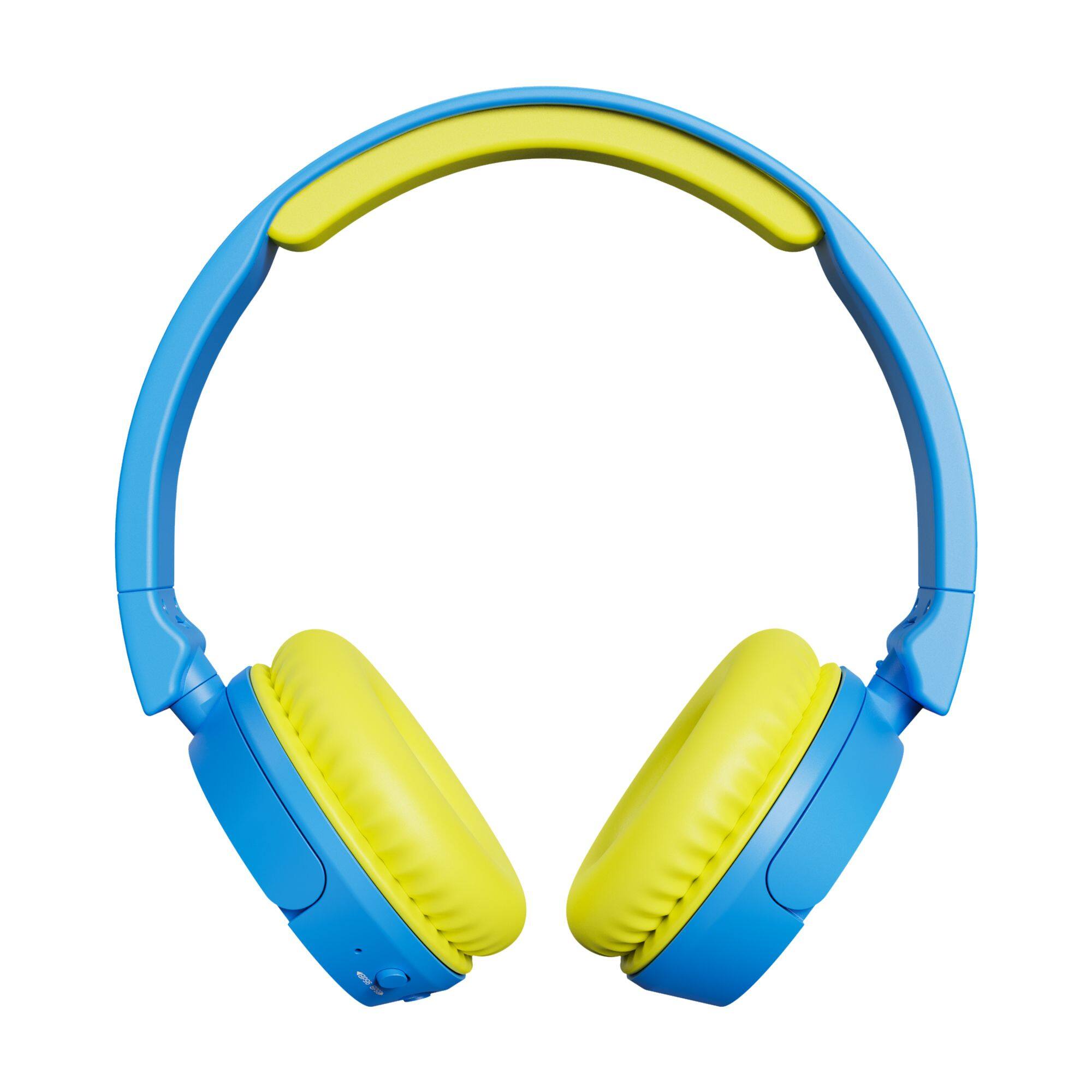 Alt View 8. Contixo - Contixo KB05 Kids Bluetooth Wireless Headphones -Volume Safe Limit 85db -On-The-Ear Adjustable Headset - Blue.