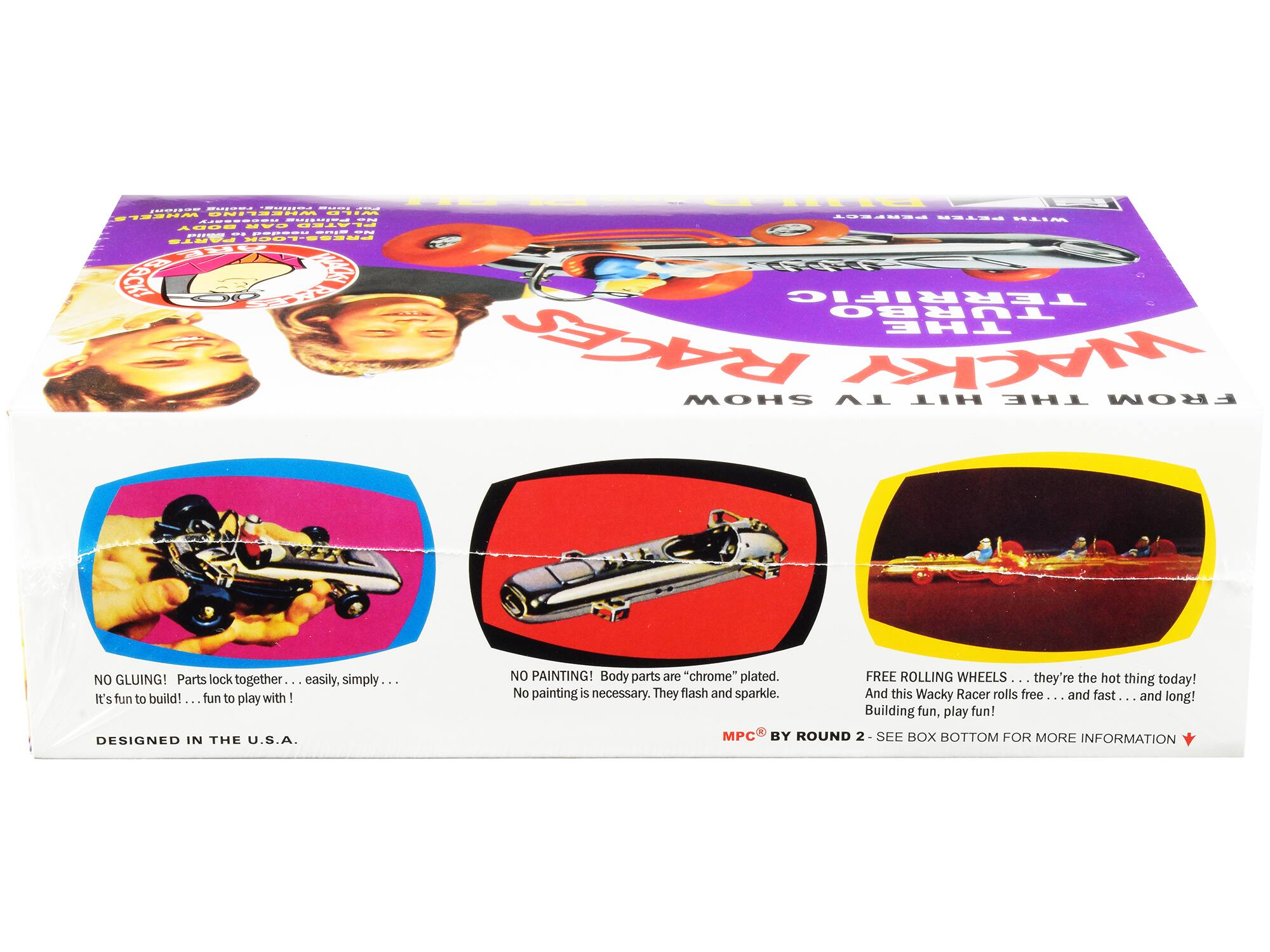 Skill 2 Snap Model Kit The Turbo Terrific with Peter Perfect Figurine ...