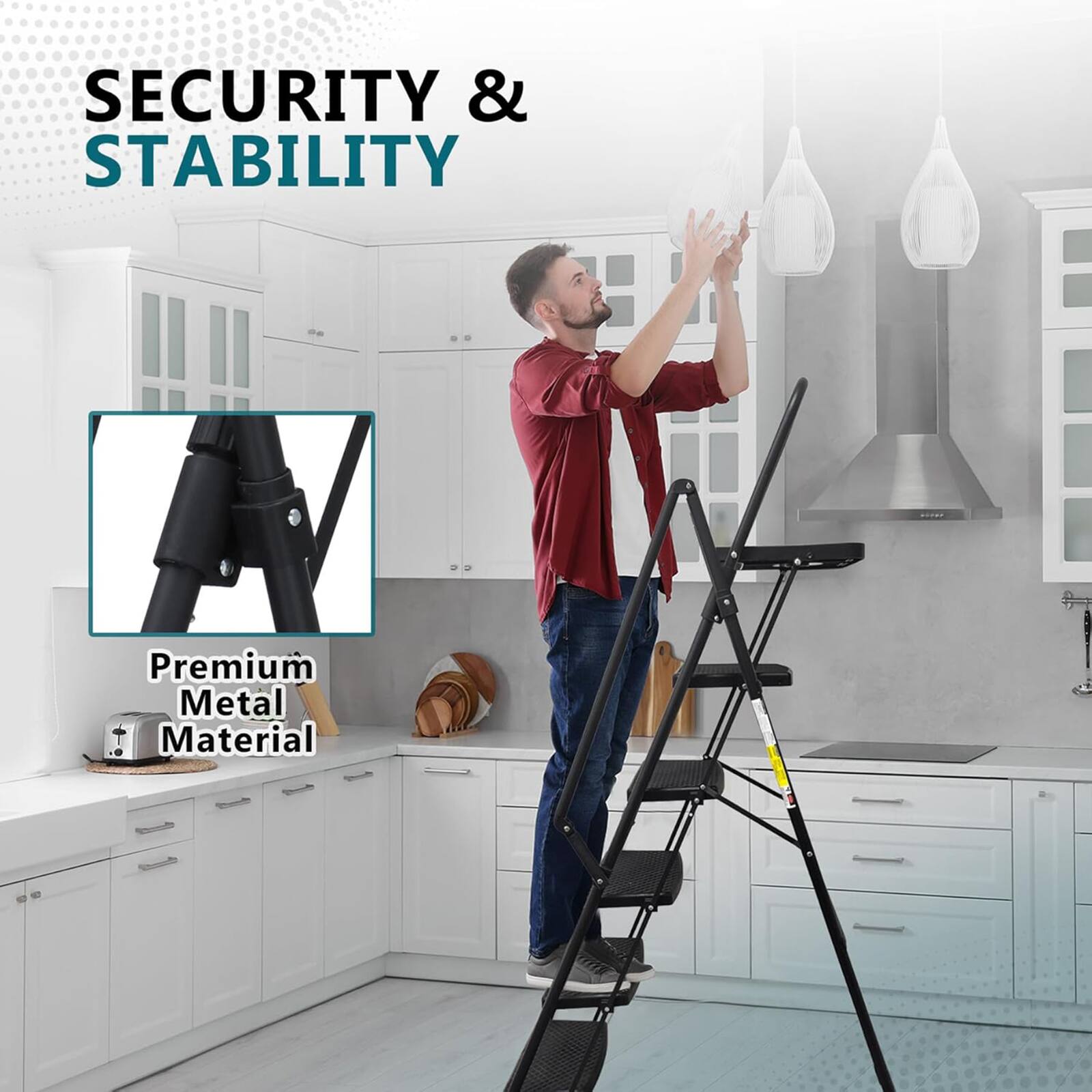 SECURITY & STABILITY

Premium Metal Material