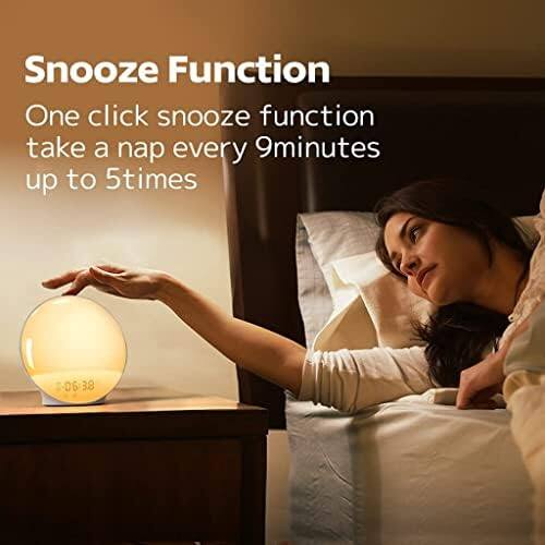 Snooze Function  
One click snooze function take a nap every 9minutes up to 5times  
-06:38