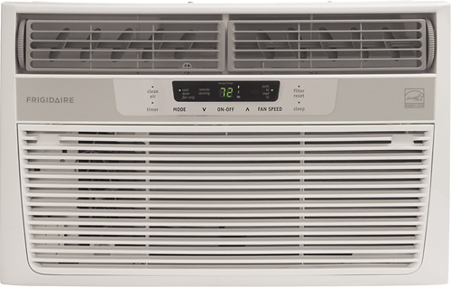  Frigidaire - 8,000 BTU Window Air Conditioner and 1.7-Pint Dehumidifier - White