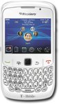 Front Standard. BlackBerry - Curve 8520 Mobile Phone - White (T-Mobile).