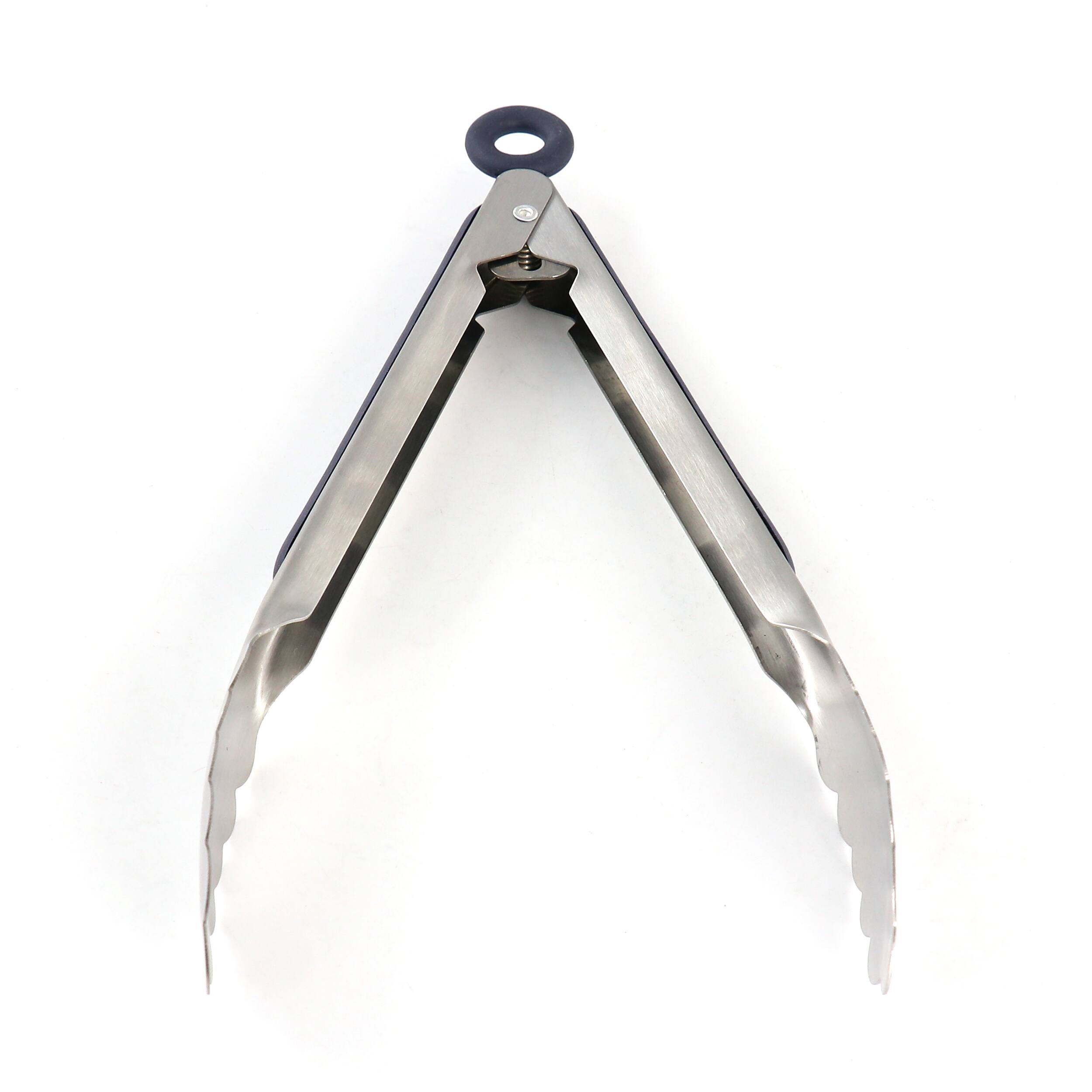 Alt View 1. Oster - Oster Bluemarine 2 Piece Stainless Steel Can Opener and Tongs Set in Navy Blue - Blue.