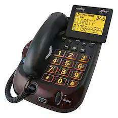 Angle. Clarity - ALTOPLUS AltoPlus Corded Phone - Black.